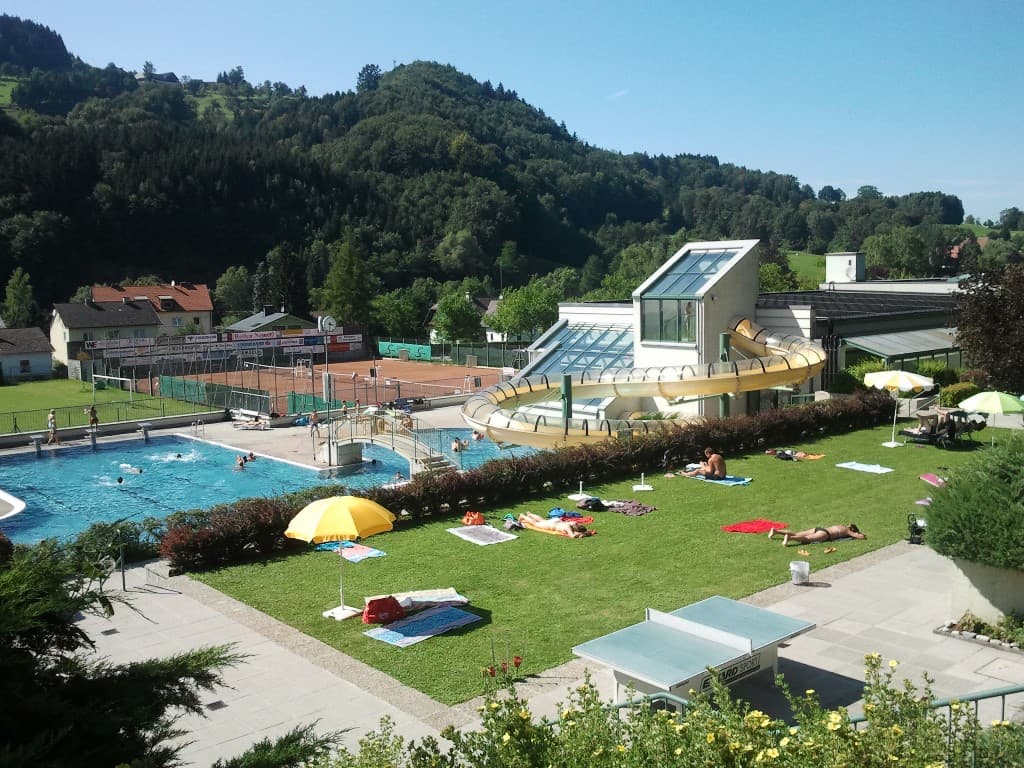 Stellplatz Allwetterbad Wanne Scheibbs
