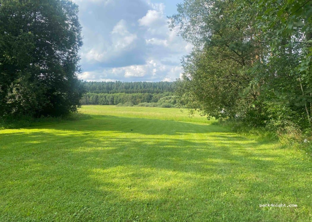 Idyllischer Naturplatz in der fränkischen Schweiz