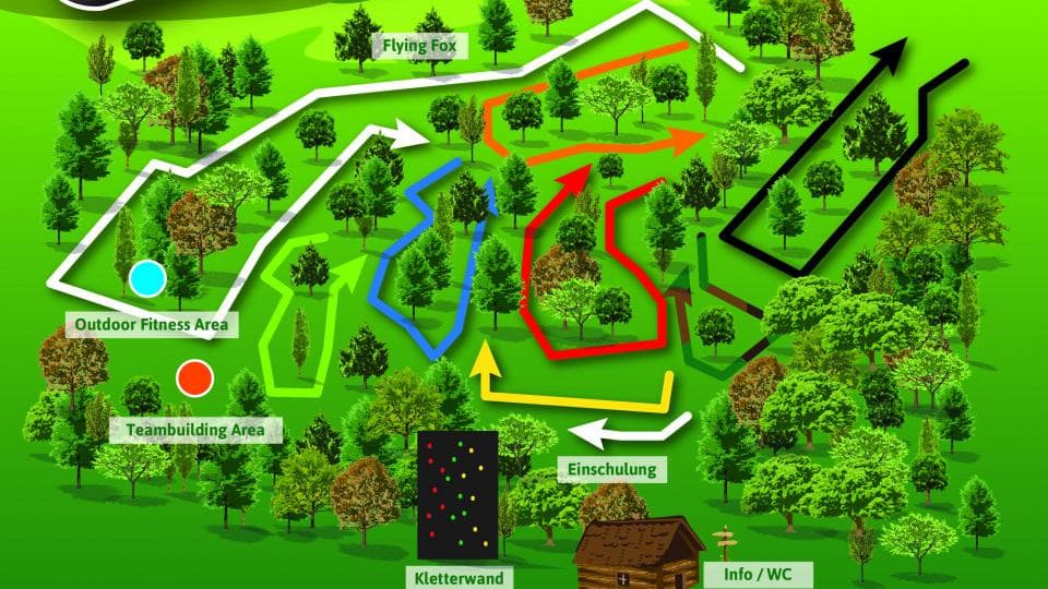 Hochseilgarten Stegerspark